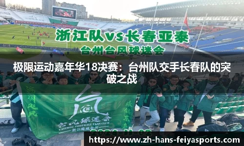 极限运动嘉年华18决赛:台州队交手长春队的突破之战