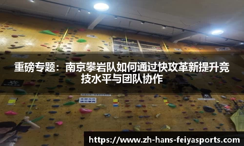 重磅专题：南京攀岩队如何通过快攻革新提升竞技水平与团队协作